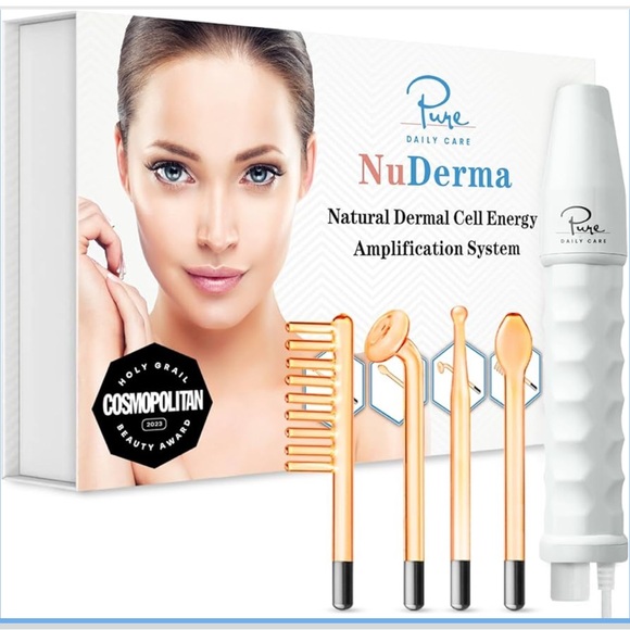 Pure Collection Other - NuDerma Skin Therapy Wand – Anti-Aging/Wrinkle, Skin Tightening, Clarifying
